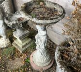 Cherub Pedestal Birdbath