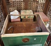 Green Ice Box Cabinet