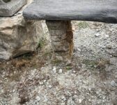 Rustic Reconstituted Bench