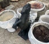 Rearing Horse Statue