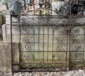 Elegant Wrought Iron Gate