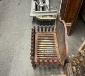 Ornate Cast Iron Basket