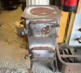 Compact Metal Wood Burner