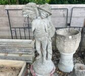 Rustic Farmhand Statue