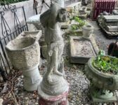 Rustic Farmhand Statue