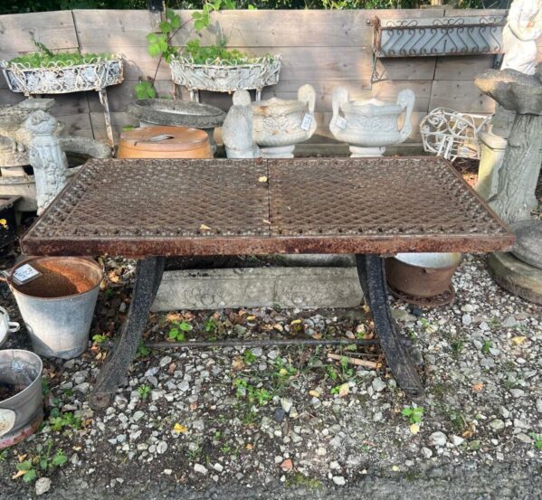 Church Grate Iron Table