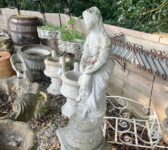 Lady with Doves Statue