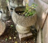 Scroll Motif Urn