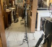 Wrought Iron Floor Candelabra