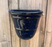 Blue Glazed Wall Pots