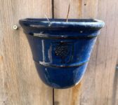 Blue Glazed Wall Pots