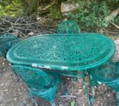 Victorian Green Garden Set