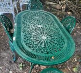Victorian Green Garden Set