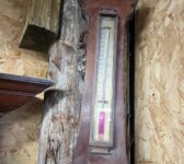 Wooden Barometer Case