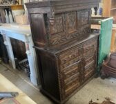 Ornately Carved Oak Dresser