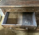 Ornately Carved Oak Dresser