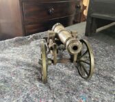 Decorative Brass Cannon