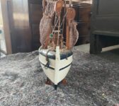 Wooden Fishing Boat Model