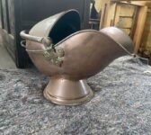 Handsome Copper Scuttle