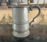 Engraved Pewter Tankard