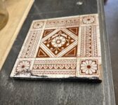 Mintons Floral Tile