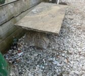 Weathered Garden Table