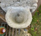Leaf Motif Wall Pot