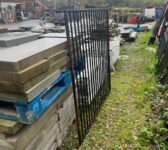 Tall Iron Fence Panel