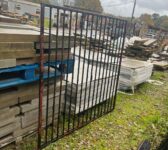 Tall Iron Fence Panel