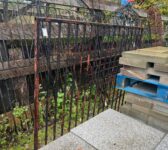 Tall Iron Fence Panel