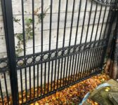 Large Arched Metal Gates