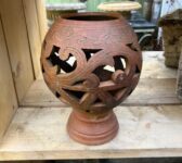 Terracotta Swirl Lantern