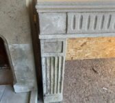 Fluted Stone Fire Surround