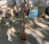 Antique Iron Post Digger