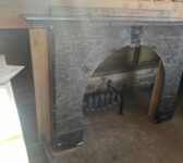 Grey Marble Fire Surround