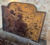 Decorative Cast Fire Back