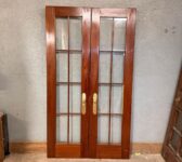 Glazed Timber Double Doors