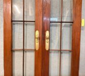 Glazed Timber Double Doors