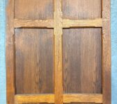 Dark Oak Panelled Door