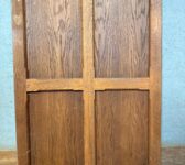 Dark Oak Panelled Door