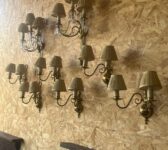 Elegant Brass Wall Lights