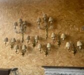 Elegant Brass Wall Lights