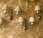 Elegant Brass Wall Lights