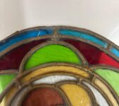 Round Stained Glass Panel