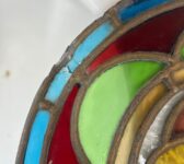 Round Stained Glass Panel
