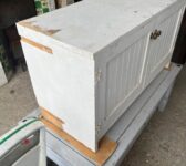 Painted Wooden Cupboard