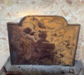 Decorative Cast Fire Back