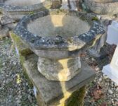 Elegant 8 Sided Urn Pair