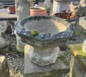 Elegant 8 Sided Urn Pair