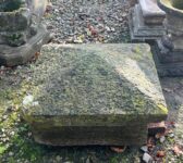 Large Mossed Pier Cap